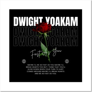 Dwight Yoakam // Flower Posters and Art